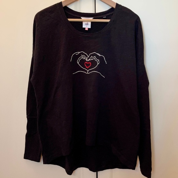 ☀️SUMMER CLEARANCE☀️ NWOT CAbi 'Love You Tee' - Sz S - Picture 4 of 9